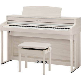 Kawai CA501 Digital Piano with Matching Bench (White Maple)