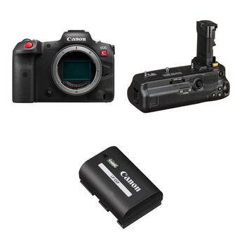 Canon EOS R5 C Mirrorless Cinema Camera Kit with LP-E6NH 2130mAh Battery