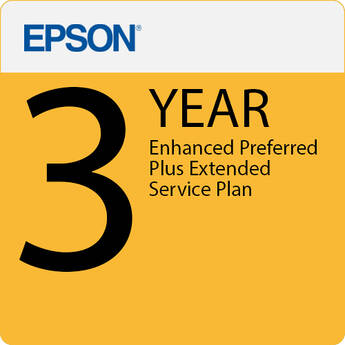 Epson EPPTUSPRJL3 3-Year Enhanced Preferred Plus Extended Service Plan