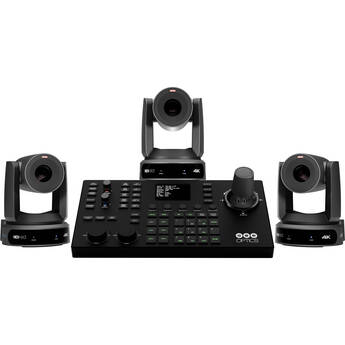 PTZOptics Producer-4K Camera & Controller Bundle with 30x Optical Zoom (Gray)