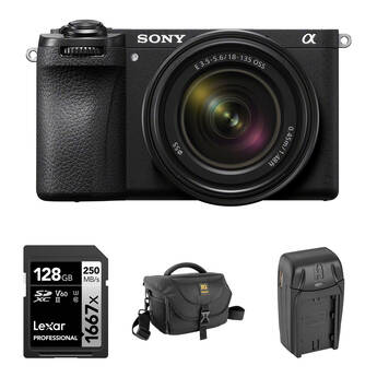 Sony a6700 Mirrorless Camera with 18-135mm f/3.5-5.6 Lens and Basic Bundle