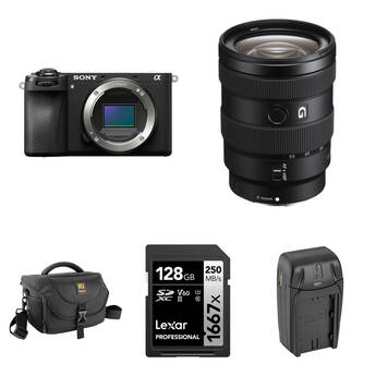 Sony a6700 Mirrorless Camera with 16-55mm f/2.8 Lens and Basic Bundle