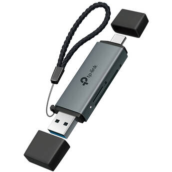 TP-Link UA430D SD & microSD Card Reader (USB-C / USB-A)