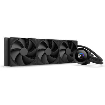 NZXT Kraken Plus 360 AIO Liquid CPU Cooler (Black)