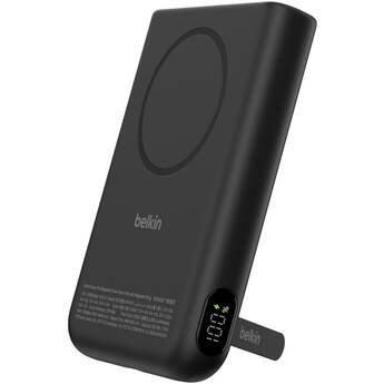 Belkin UltraCharge Pro Power Bank 10K with Magnetic Ring (10,000mAh, Black)