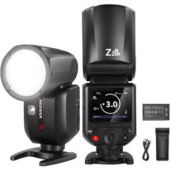 Neewer Z2PRO-F TTL Round Head Flash Speedlite for FUJIFILM