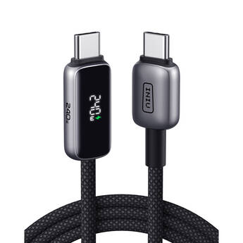 INIU Leopard Digital Display USB-C Cable (240W, 6.6')