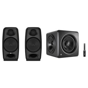IK Multimedia iLoud Micro Monitor + iLoud Sub 2.1 Bundle (Black)