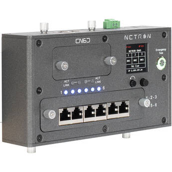 Obsidian EN6D DIN Rail Wall Mount Ethernet/DMX Node