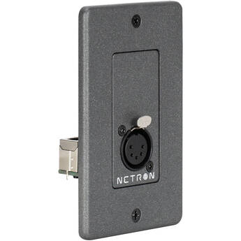 Obsidian WP1DO NETRON 5-Pin DMX Decora Wall Plate