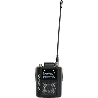 WISYCOM MTP61 XL Wireless Bodypack Transmitter with LEMO 3-Pin Connector and Extended Battery (470 to 960 MHz)