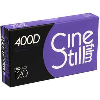 CineStill Film 400 Dynamic Color Negative Film (120 Roll Film, 5-Pack, Expiration 6/2026)