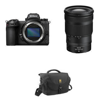 Nikon Z7 II Mirrorless Camera with 24-120mm f/4 Lens and Basic Bundle