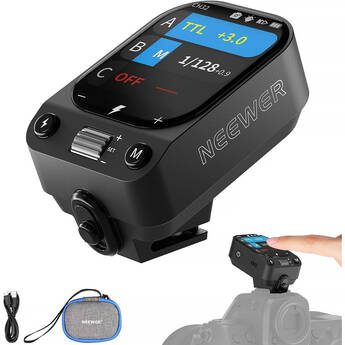 Neewer QZ-N Touchscreen TTL Wireless Flash Trigger for Nikon