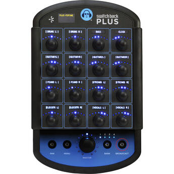 Hear Technologies Switch Back PLUS All-in-One Dante Audio Interface, Mixer, and MIDI Control Surface