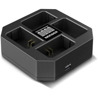 Neewer 4-Channel NP-FZ100 Charger with 45W PD Fast Charger