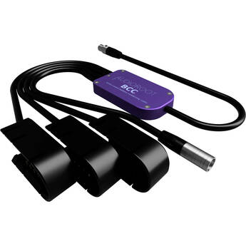 AUDIOROOT BCC Power Combining Cable with Three Battery Cups, TA4M, and TA4F Connector (With Telemetry)
