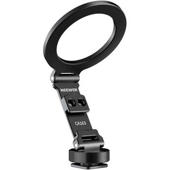 Neewer Aluminum Phone Tripod Mount Adapter with Cold Shoe for MagSafe