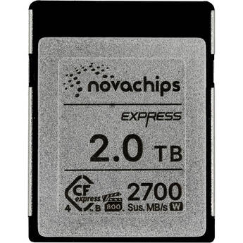 Novachips 2TB Express CFexpress 4.0 Type B Memory Card
