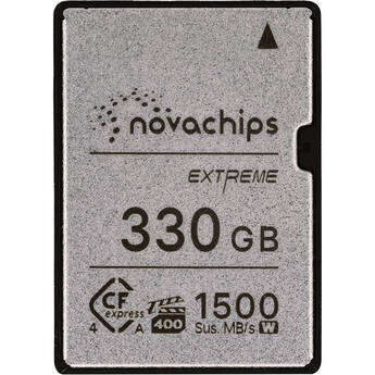 Novachips 330GB Extreme Series CFexpress 4.0 Type A Memory Card