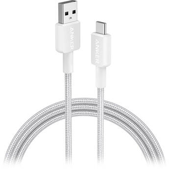 Anker 322 PowerLine USB-C to USB-A Cable (6', White)