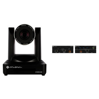Atlona AT-HDVS-CAM USB PTZ Camera with USB Extender Kit (Black)