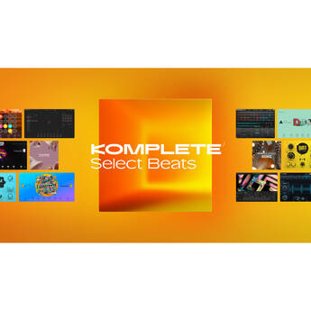 Native Instruments KOMPLETE 26 SELECT BEATS Virtual Instruments and Effects Collection