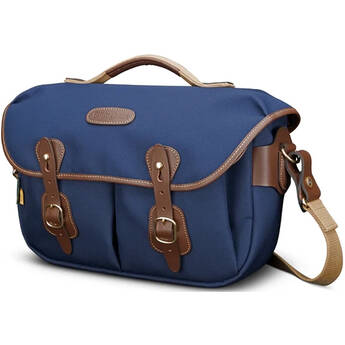 Billingham Hadley Pro 2020 Camera Bag (Navy FiberNyte and Chocolate Leather Trim)