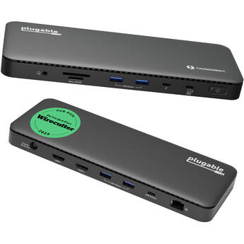 Plugable 13-in-1 Thunderbolt 4 Dock (Black)
