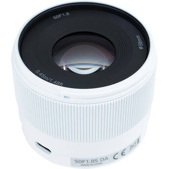 Yongnuo 50mm f/1.8S DA Lens (Sony E, White)