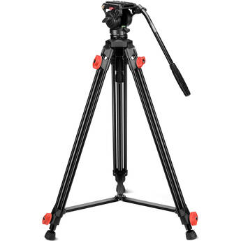 Neewer TP73 Aluminum Video Tripod with Fluid Head 66608015 B&H
