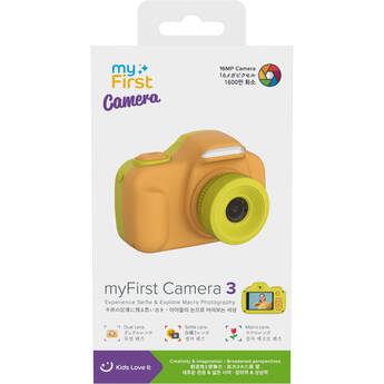 myFirst Kids Digital Camera 3 (Yellow)