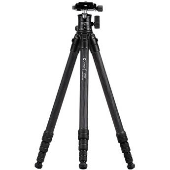 Cayer CH20B0 Carbon Fiber Tripod with Ball Head (Black)