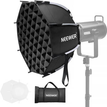 Neewer NS45P Octagonal Quick Release Softbox with Grid (17.7")
