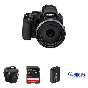Nikon COOLPIX P1100 Digital Camera Deluxe Kit