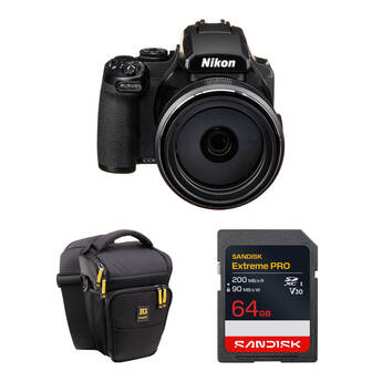 Nikon COOLPIX P1100 Digital Camera with Basic Bundle