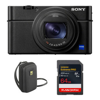 Sony RX100 VII Digital Camera with Basic Bundle