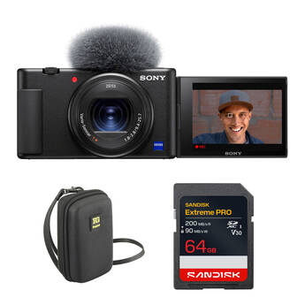 Sony ZV-1 Digital Camera with Accessory Kit (Black)