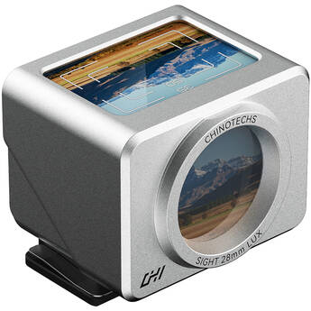 Chino SIGHT Waist Level Viewfinder (35/50mm Frame, Silver)