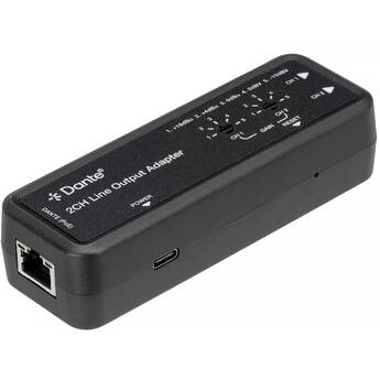 KanexPro Dante 2-Channel Line Output Adapter