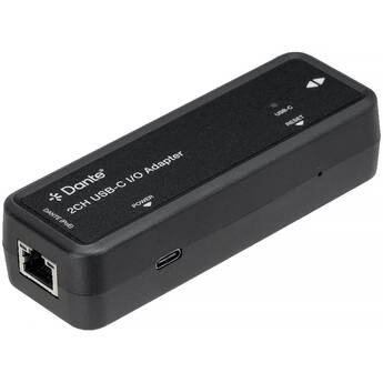 KanexPro Dante 2-Channel USB-C I/O Adapter