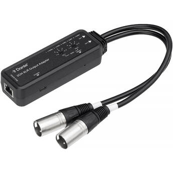 KanexPro Dante 2-Channel XLR Output Adapter