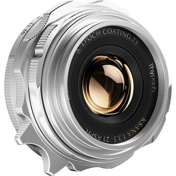 Thypoch Ksana 21mm f/3.5 ASPH Lens with Lens Hood (Leica M, Silver)