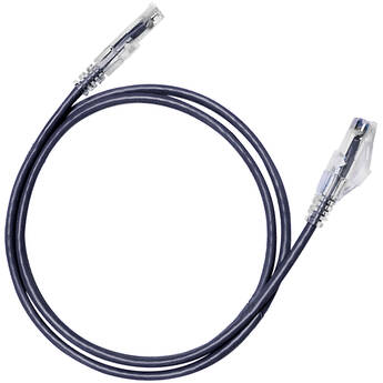 Hosa Technology Cat 6 Ethernet Patch Cable (Black, 1', 10-Pack)