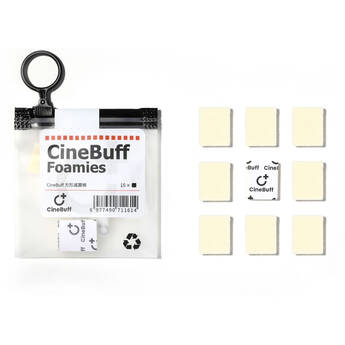 Saramonic CineBuff Foamies Shock-Absorbing Foam Pad Mounts for Lavaliers (15-Pack)
