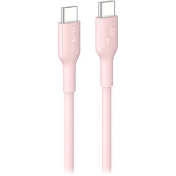 Belkin BoostCharge 60W USB-C 2.0 Cable (6.6', Pink)