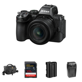 Nikon Z5 II Mirrorless Camera with 24-50mm f/4-6.3 Lens and Essentials+ Kit