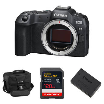 Canon EOS R8 Mirrorless Camera with Essentials+ Kit