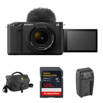 Sony ZV-E1 Mirrorless Camera with 28-60mm f/4-5.6 Lens and Basic Bundle (Black)