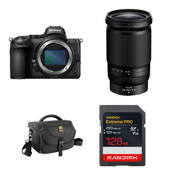Nikon Z5 Mirrorless Camera with 28-400mm f/4-8 Lens and Basic Bundle